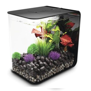 Set complet acvariu cu decoratiuni BiOrb Flow 30 litri LED, Negru