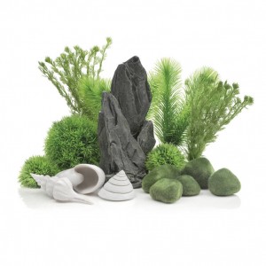 Set de decor acvarii 30 litri biOrb Stone Garden