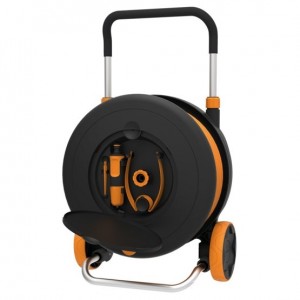 Set furtun cu tambur Fiskars Waterwheel M, 20m